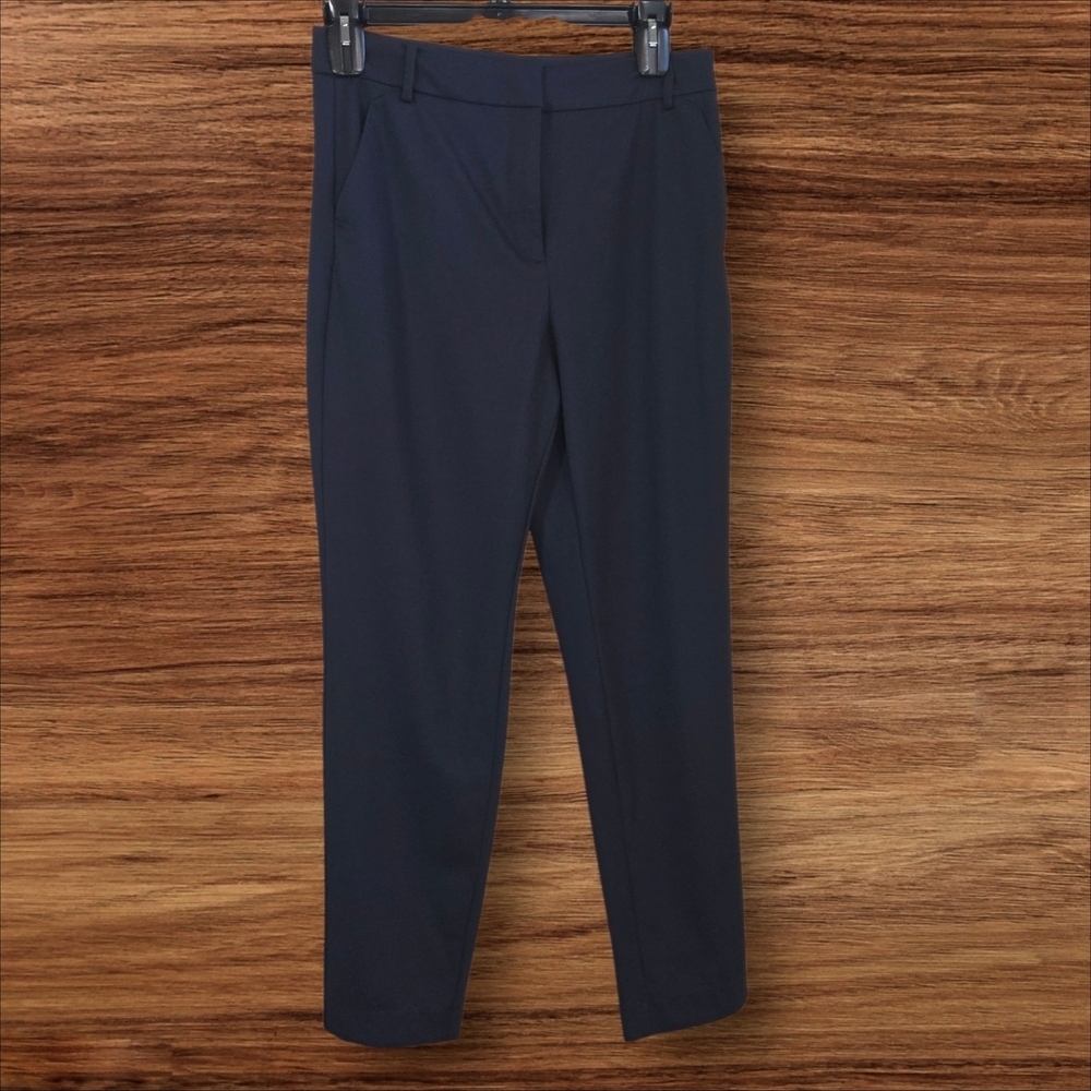 Talbots Navy Straight Leg Pants Size 12